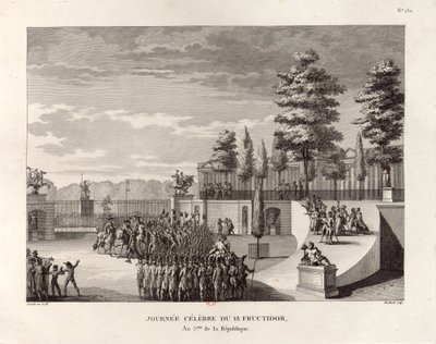 Famous Day of 18 Fructidor, Year 5 of the Republic by Pierre Gabriel Berthault